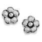 Retro Garden Mini Post Earring Front View