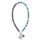 Token Charm Lapis Turquoise Necklace