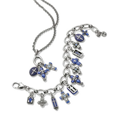 Unity Cross Charm Bracelet