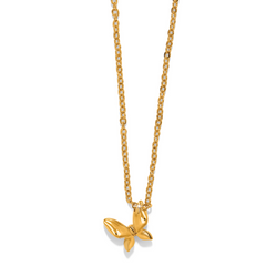 Enchanting Butterfly Gold Necklace from Brighton Designs.