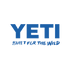 YETI Built for the Wild Decal Blue