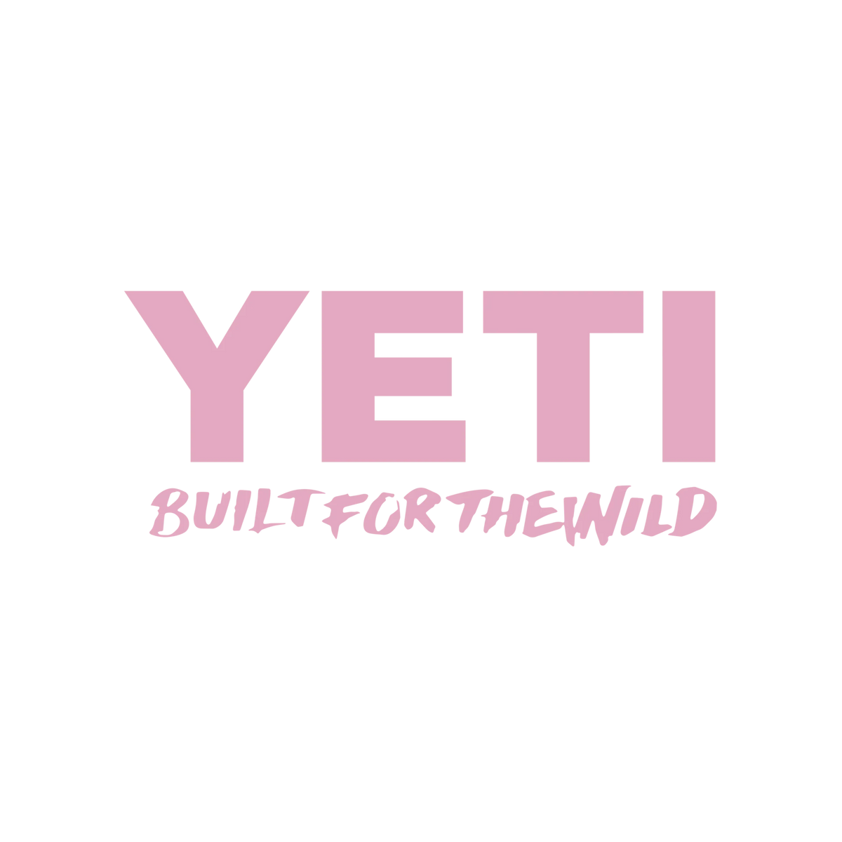 Built For The Wild Decal Pink