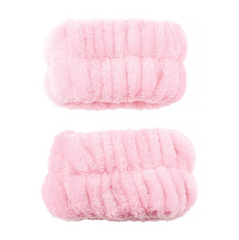 CALA Spa Bubble Puffy Headband and Wristband Set