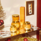 Glimmer 10 oz Inverted Candle Pumpkin Dulce