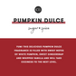 Glimmer 10 oz Inverted Candle Pumpkin Dulce
