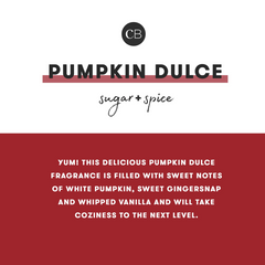 Glimmer 19 oz Signature Candle Pumpkin Dulce