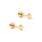 Lily Co Screwback Stud earrings in the shape of stars.