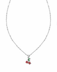 Cherry Short Pendant Necklace