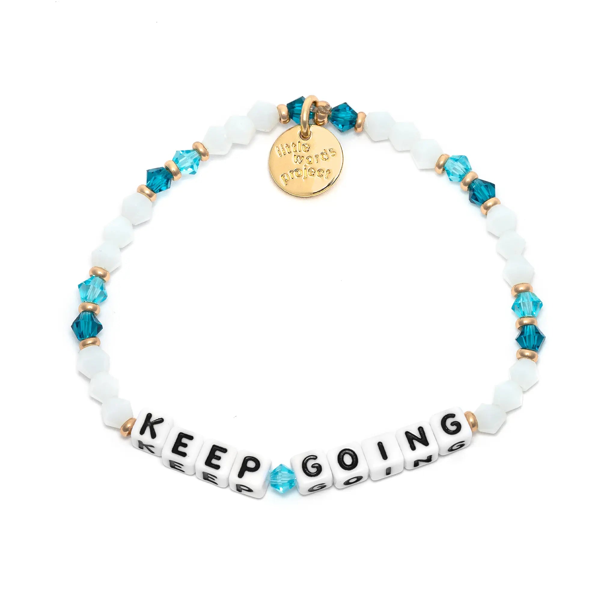 Little Words Project Keep Going Current Bracelet