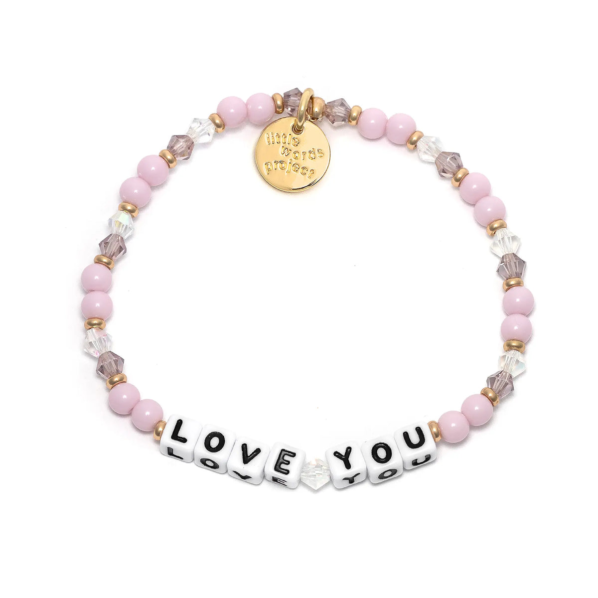 Love You Pink Pepper Bracelet S/M - Little Words Project