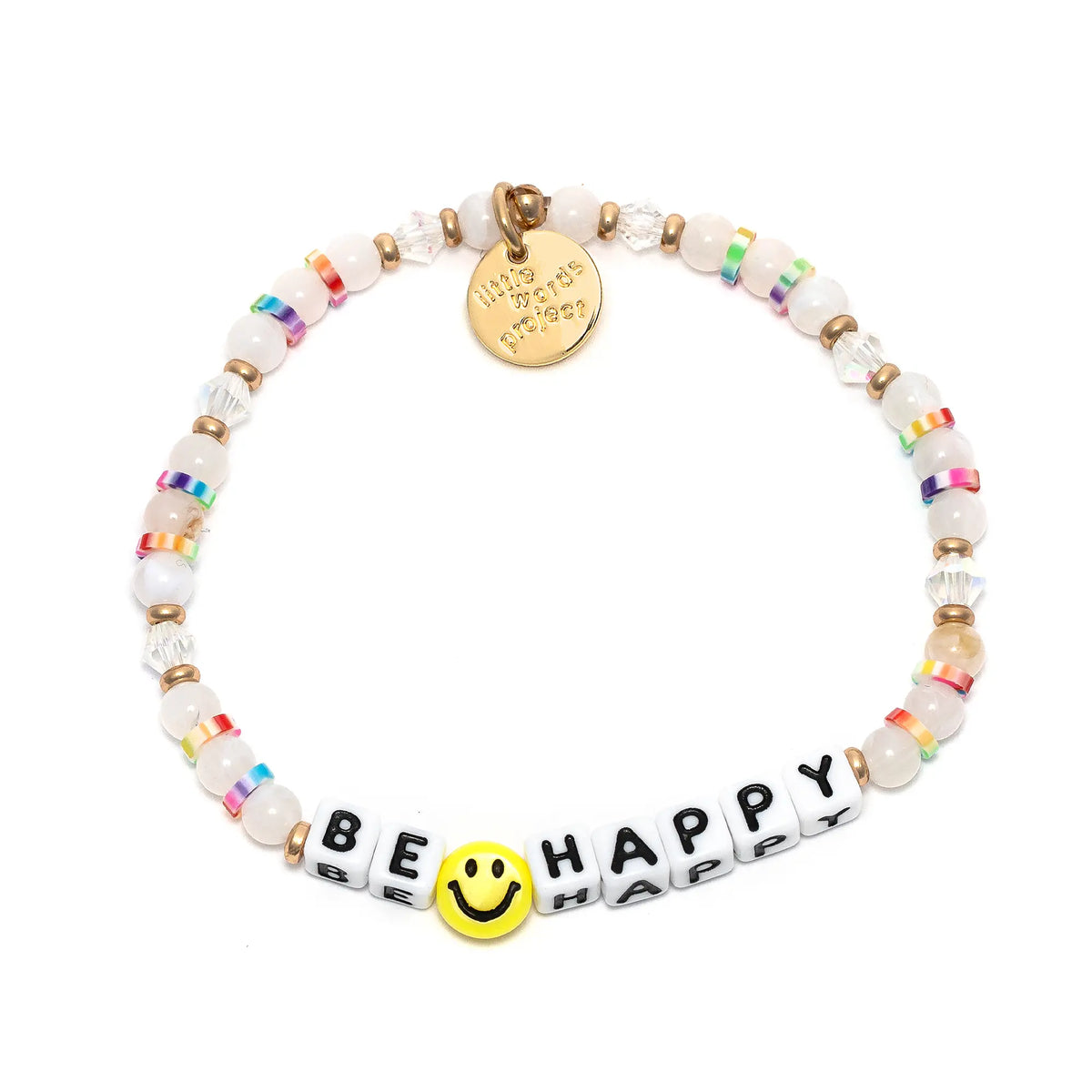 Be Happy Rainbow Sprinkles Bracelet S/M - LWP