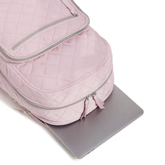 Campus Backpack : Hydrangea Pink - Vera Bradley - Image 5