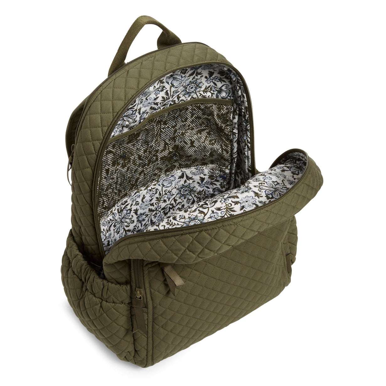 Vera Bradley Campus Backpack - Climbing Ivy Green