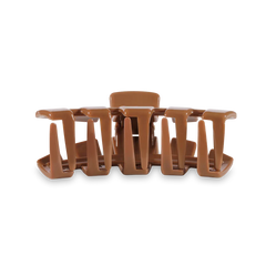 TELETIES Caramel Open Caramel Medium Hair Clip