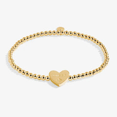 A Little Caring Nurse - Gold Bracelet Front View