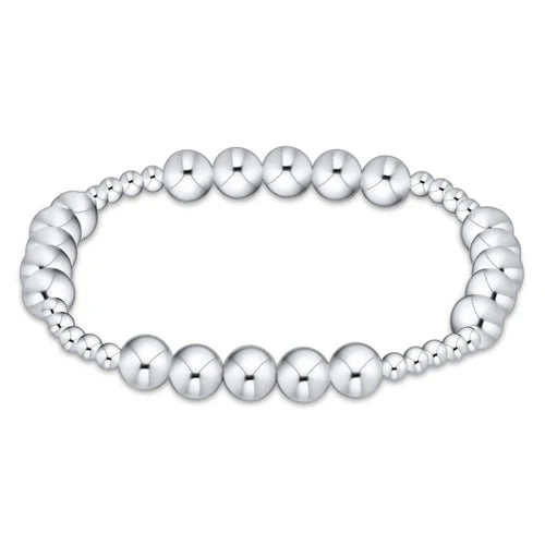 Enewton Classic Blissful Pattern 3mm Bead Bracelet - 6mm Sterling