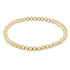 Classic Gold 4mm Bead Bracelet - Enewton