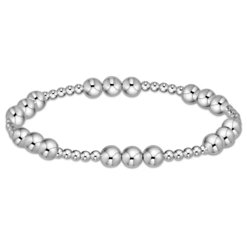 Enewton Classic Joy Pattern 6mm Bead Bracelet - Sterling