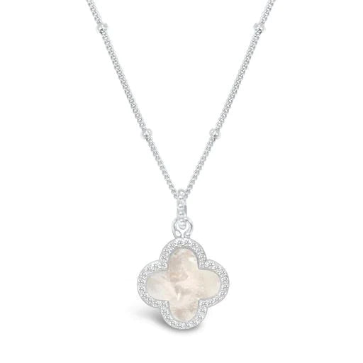 Stia Classy Clover - Silver Necklace