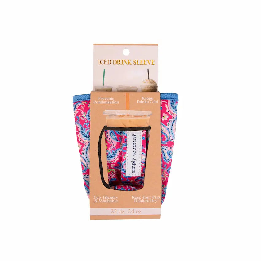 Cold Drink Sleeve Paisley
