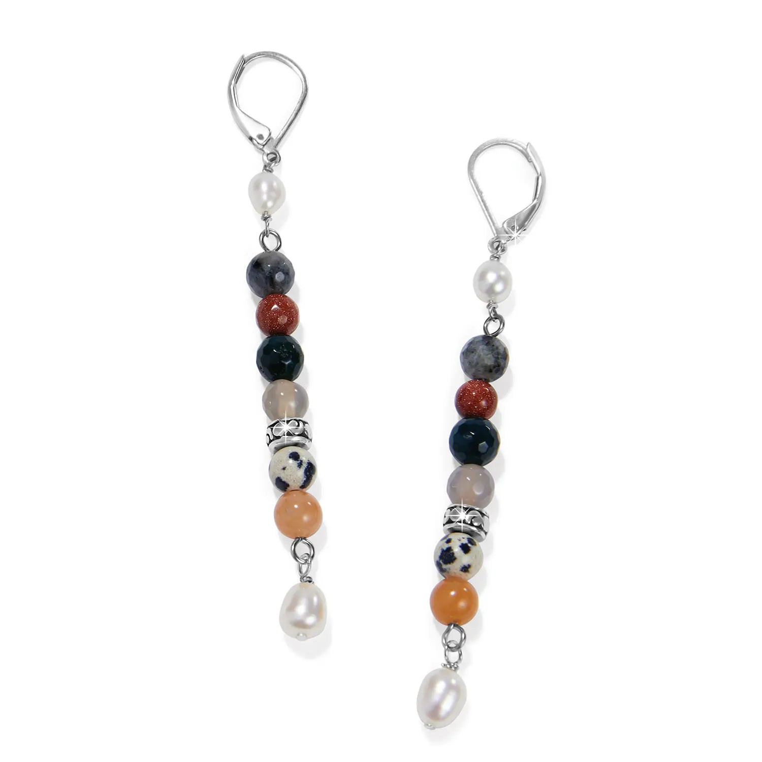 Contempo Desert Sky Pearl Drop Earrings