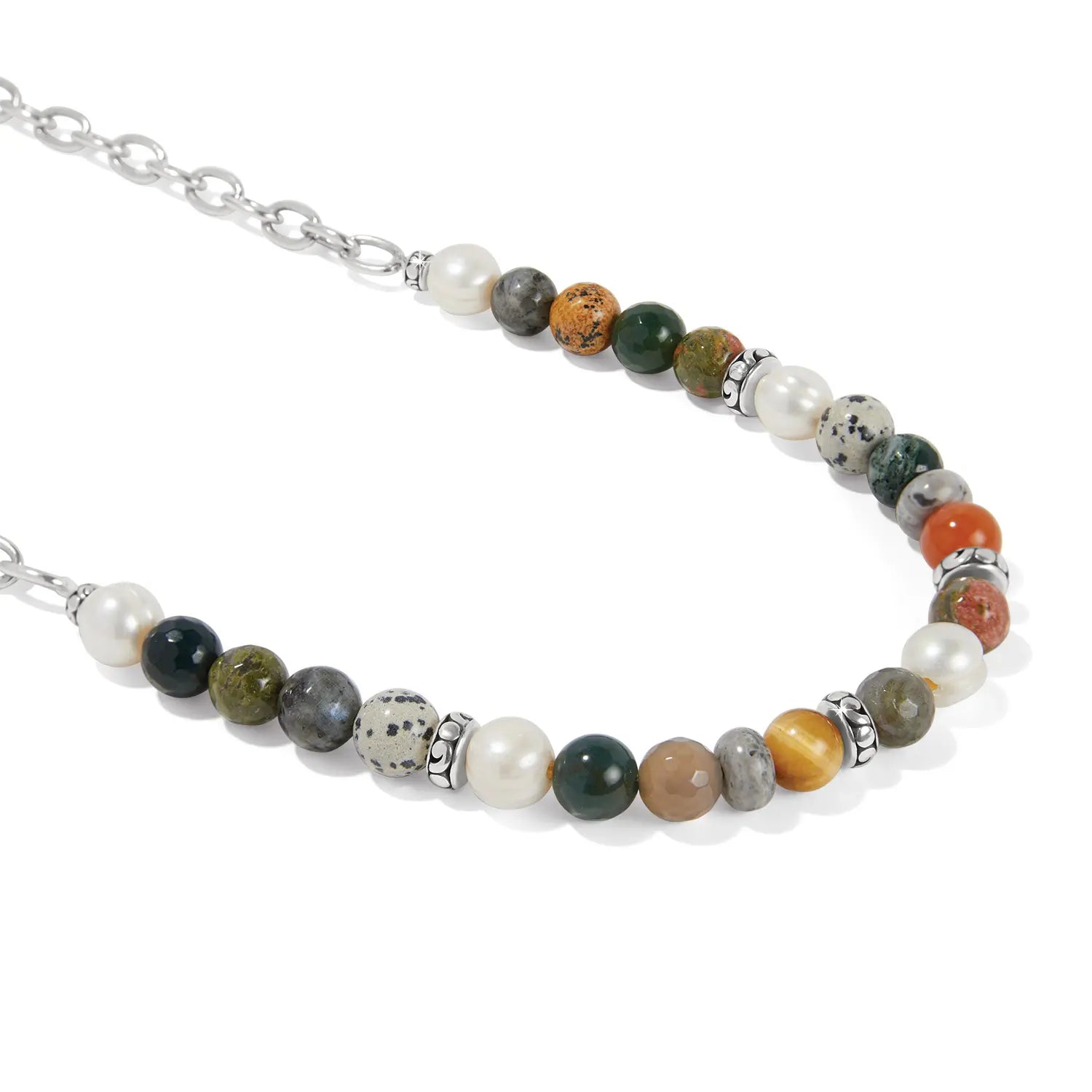 Contempo Desert Sky Pearl Necklace Side View