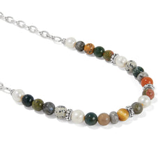 Contempo Desert Sky Pearl Necklace Side View