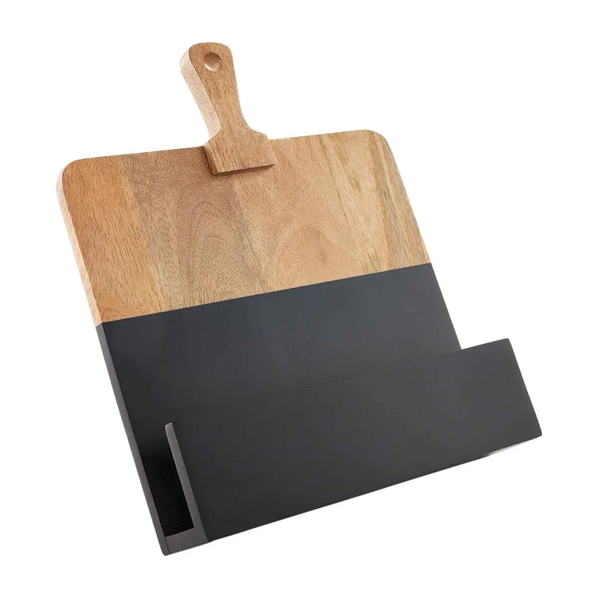 Mud Pie - Black Two-Tone Cookbook Holder