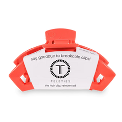 Coral Large Clip Front View