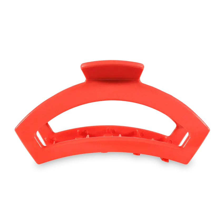 Coral Large Clip Back View