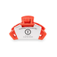 TELETIES Coral Tiny Clip Front View