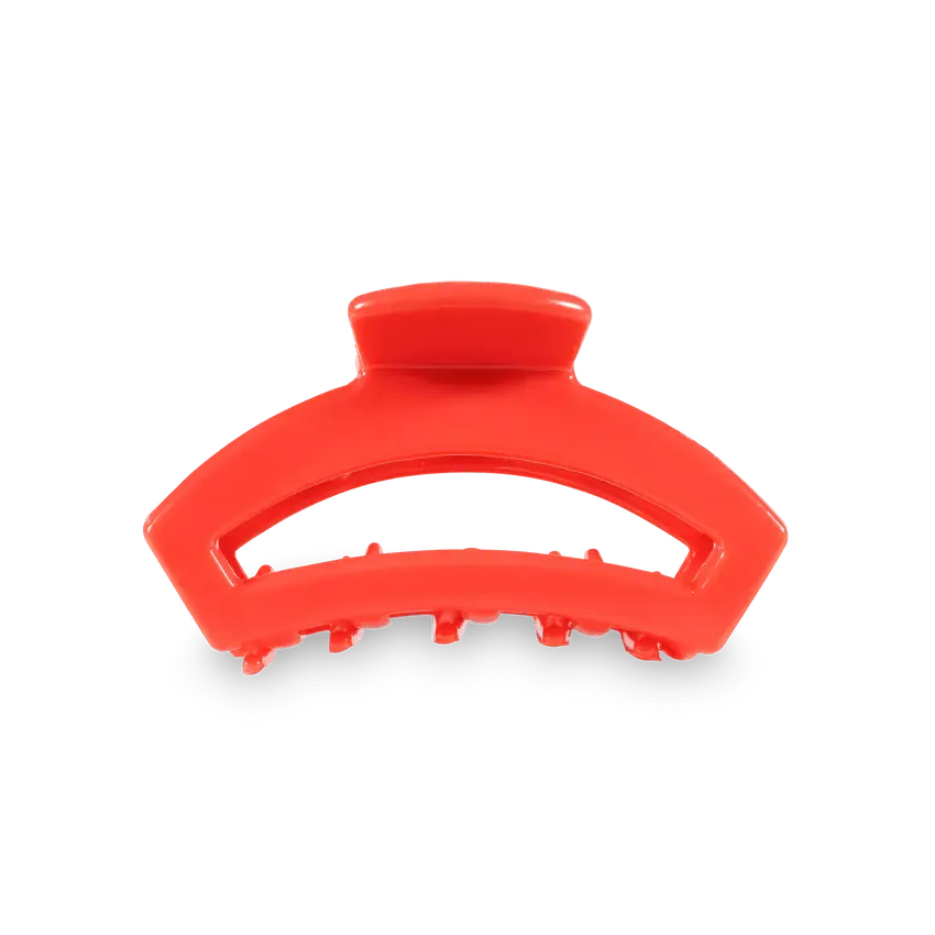 TELETIES Coral Tiny Clip Back View
