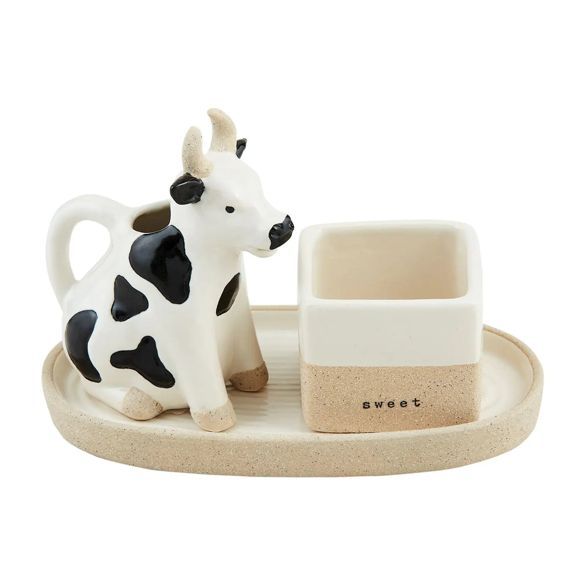 Mud Pie - Cow Cream & Sugar Set