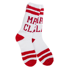 Cozy Crew Socks - Mama Claus
