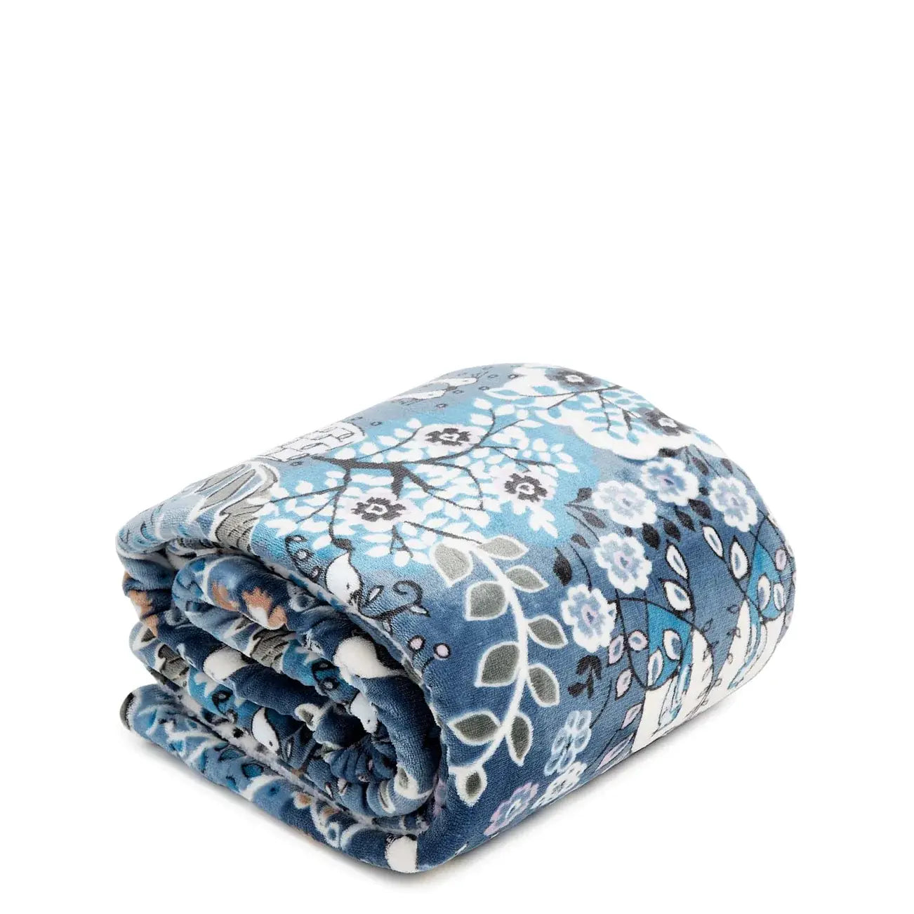 Vera Bradley Cozy Life Throw Blanket Enchantment Blue Occasionally Yours