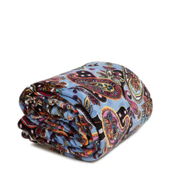 Cozy Life Throw Blanket Provence Paisley Folded View