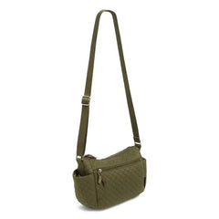 On the Go Crossbody Climbing Ivy Green Side View