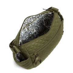 On the Go Crossbody Climbing Ivy Green Pattern View