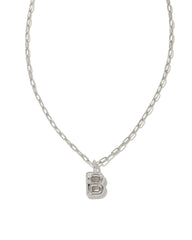 Kendra Scott Crystal Letter "B" Short Pendant Necklace.