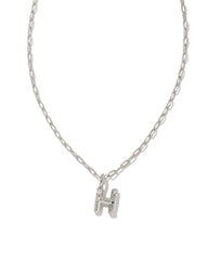 Kendra Scott Crystal Letter "H" Short Pendant Necklace.
