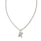 Kendra Scott Crystal Letter "K" Short Pendant Necklace.