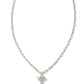 Kendra Scott Crystal Letter "T" Short Pendant Necklace.