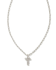Kendra Scott Crystal Letter "T" Short Pendant Necklace.