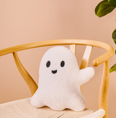 Throw Pillow-Ghost