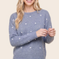 Bluebell Dotted Sweater