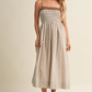 By The Coast Gingham Midi Dress