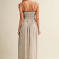 By The Coast Gingham Midi Dress