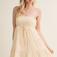 Golden Hour Smocked Mini Dress