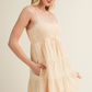 Golden Hour Smocked Mini Dress
