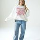 Indiana Vinton Vertical Oversized Fleece Crew